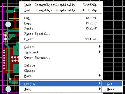 依次按“E、O、S”將原點(diǎn)設(shè)置到圖形的左下角